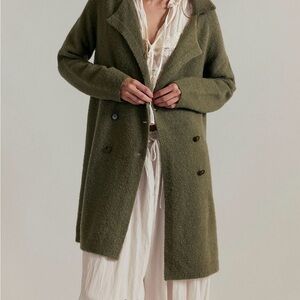 Free People We The Free Stand Up Sweater Jacket